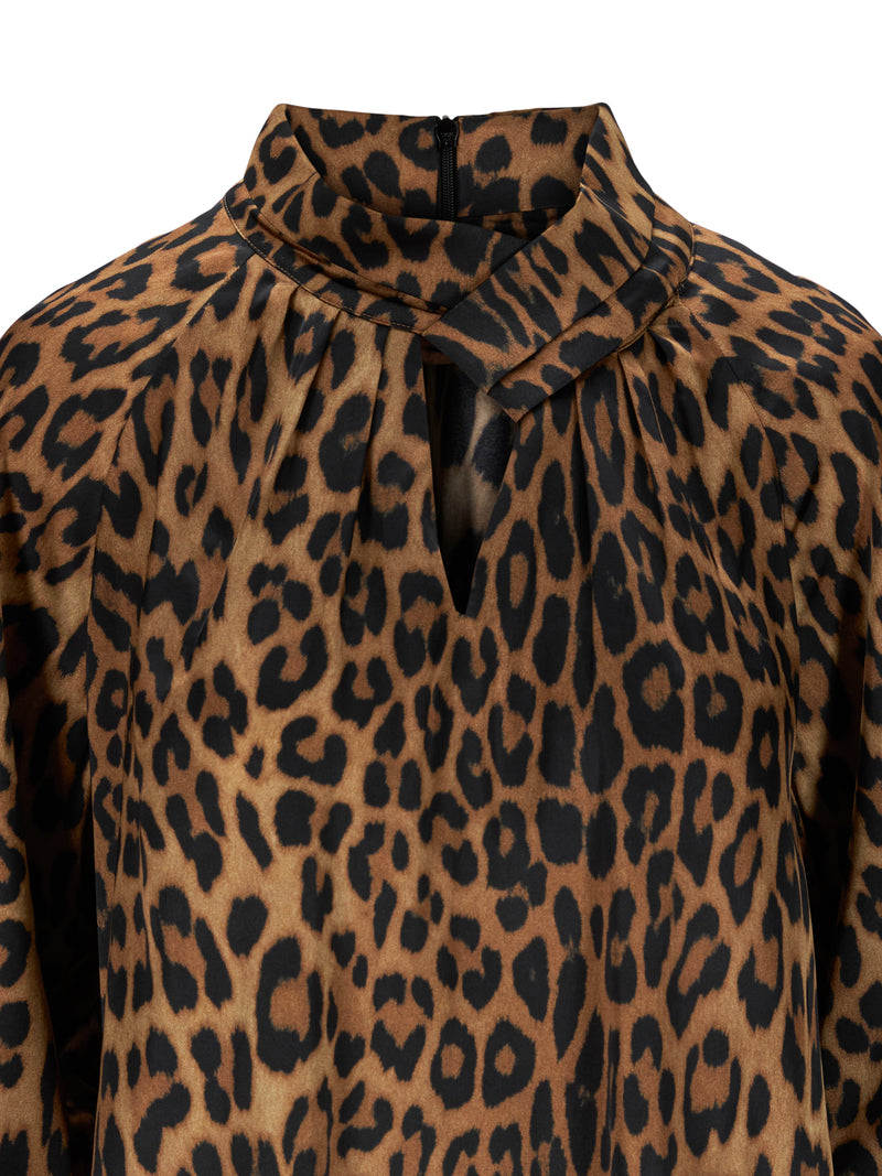 Leopard Marble Blouse