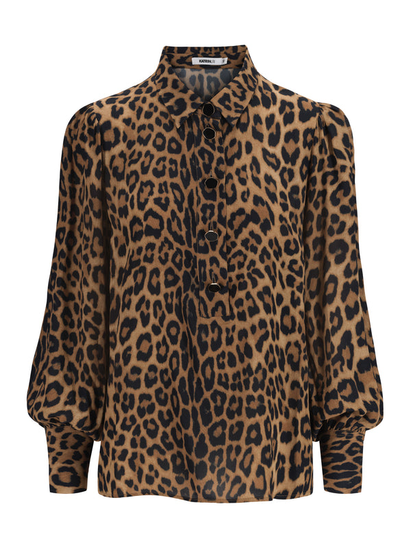 Leopard Venus Blouse