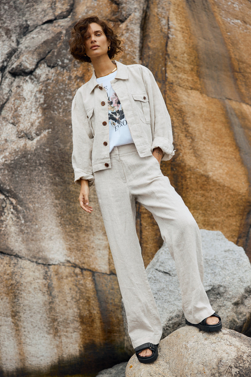 Cape Town Linen Trouser